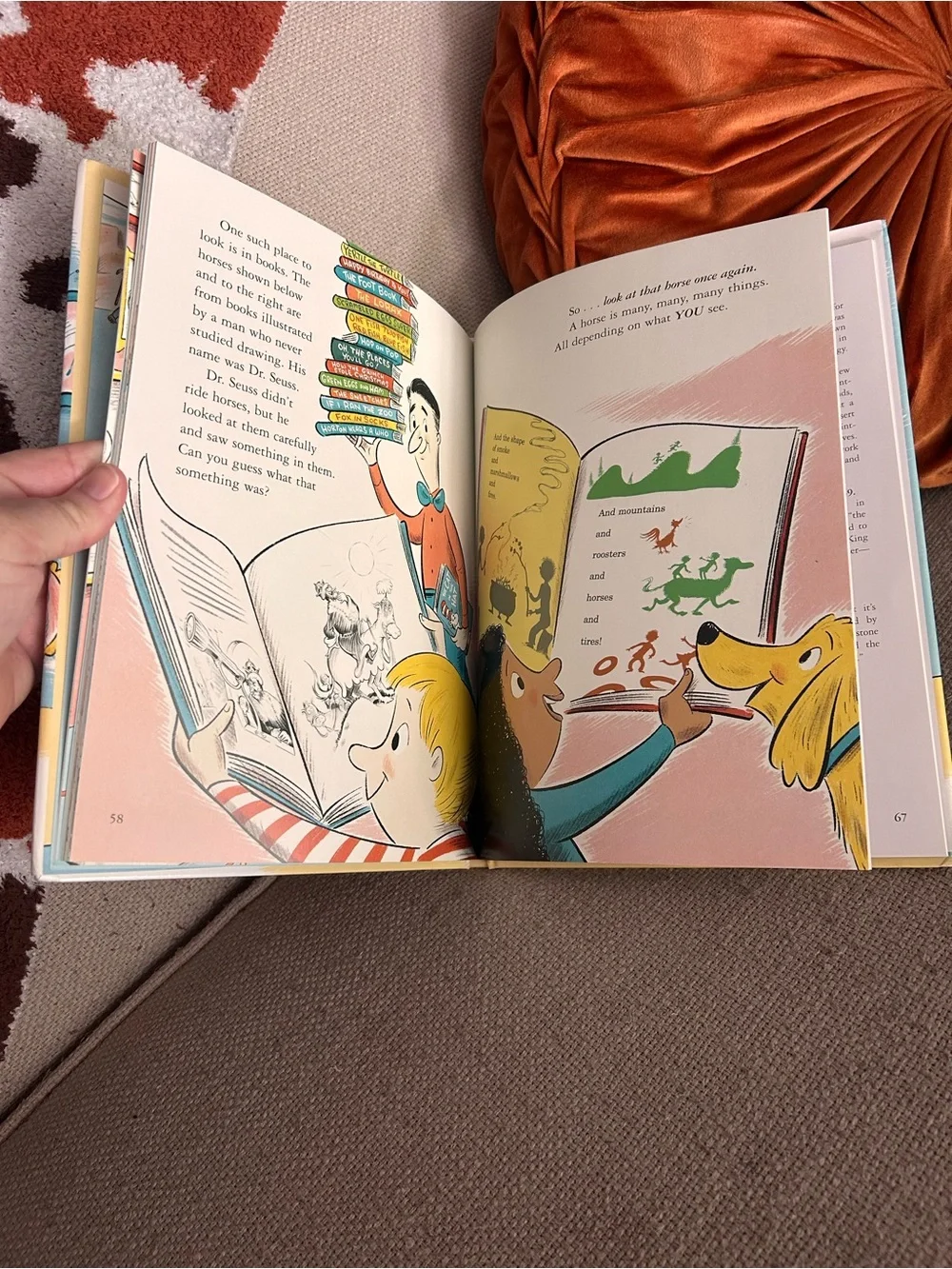 Dr. Seuss's Horse Museum Large Hardcover Picture Book Illustrated Classic 2019
